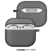 AirPods 4 GLASE TPUケース スモーク UNIQ-AIRPODS(2024)-GLSSMK