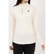 LG4FLS52L [ゴルフ レディース 長袖シャツ（ニット） WH00 Lサイズ]