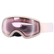 スキー＆スノーボード用ゴーグル 眼鏡対応 ヘルメット対応 こどもサイズ PAJ5023-4 pastel MERRILY [スキー＆スノーボード用ゴーグル]