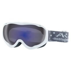 スキー＆スノーボード用ゴーグル 眼鏡対応 ヘルメット対応 MTG9024-4 montagna ATRIA [スキー＆スノーボード用ゴーグル]