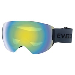 スキー＆スノーボード用ゴーグル 眼鏡対応 ヘルメット対応 EVG1224-4 EVOLVE BRAVADO [スキー＆スノーボード用ゴーグル]
