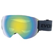 スキー＆スノーボード用ゴーグル 眼鏡対応 ヘルメット対応 EVG1224-4 EVOLVE BRAVADO [スキー＆スノーボード用ゴーグル]