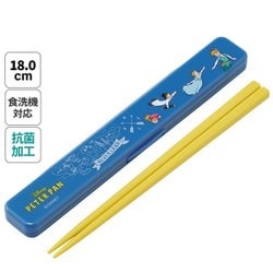 抗菌 音の鳴らない箸・箸箱セット ピーター・パン ABC3AG