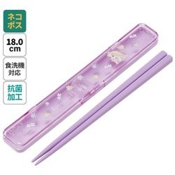 抗菌 音の鳴らない箸・箸箱セット ラプンツェル/フラワー ABC3AG