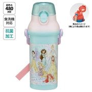 抗菌 直飲プラワンタッチボトル 480ml プリンセス25 PSB5SANAG