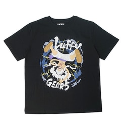 22863250 ONE PIECE（ワンピース） Tシャツ BLACK ルフィ ギア5 ドーン Lサイズ
