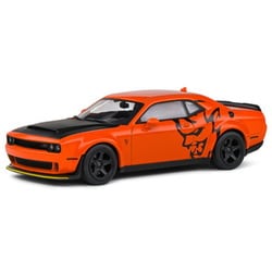 S4310306 1/43 ダッジ チャレンジャー SRT デーモン 2018 オレンジ [レジンキャストミニカー]