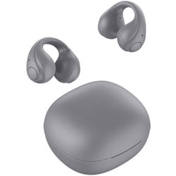 完全ワイヤレスイヤホン オープンイヤーワイヤレスイヤホン イヤーカフタイプ Bluetooth対応 グレー GH-OWSB-GY