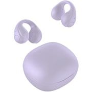 完全ワイヤレスイヤホン オープンイヤーワイヤレスイヤホン イヤーカフタイプ Bluetooth対応 パープル GH-OWSB-PU