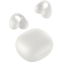 完全ワイヤレスイヤホン オープンイヤーワイヤレスイヤホン イヤーカフタイプ Bluetooth対応 ホワイト GH-OWSB-WH