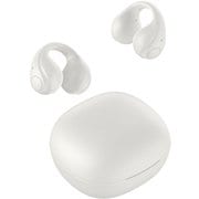 完全ワイヤレスイヤホン オープンイヤーワイヤレスイヤホン イヤーカフタイプ Bluetooth対応 ホワイト GH-OWSB-WH