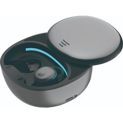 完全ワイヤレスイヤホン 寝ながらタイプ Bluetooth対応 シルバー GH-TWEA-SV