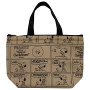 208491-25 PEANUTS 保冷保温ミニトート スヌーピー コミックドーナツ