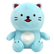 206985-25 森永ラムネ 50周年 ラムねこ&しゅうチュー ぬいぐるみ S ラムねこ