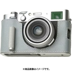 LEICA D-LUX8用 本革ケース クラシック メタルグリップ付 ライトブルー PTBE009