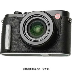 LEICA D-LUX8用 本革ケース クラシック メタルグリップ付 ブラック PTBE012