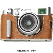 富士フィルム X100VI用 本革ケース クラシック メタルグリップ付 サドルブラウン PTBD008