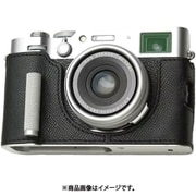 富士フィルム X100VI用 本革ケース クラシック メタルグリップ付 ブラック PTBD012
