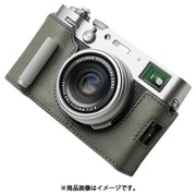 富士フィルム X100VI用 本革ケース クラシック メタルグリップ付 ナイトサファリ PTBD014