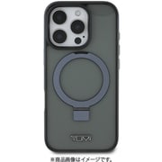TUHMP16LSSFK [iPhone 16 Pro用 ケース バックカバー フチ高設計 スマホリング＆スタンド機能 Magsafe充電対応 ブラック]