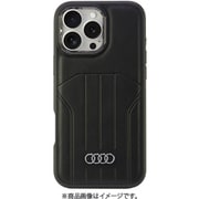 AU-TPUPCMIP16PM-Q5/D1-BK [iPhone 16 Pro MAX用 ケース 高級 バックカバー Magsafe充電対応]