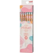 Hittat!(ヒッタト)鉛筆 リラックスシリーズ ピンク 2B K56482B