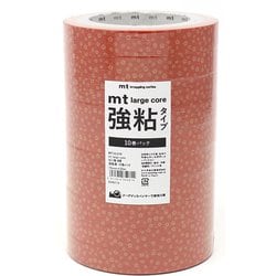 ラージコア ネジリ梅 赤橙 強粘10巻 MT10L074