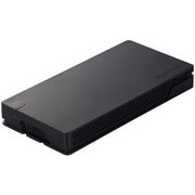 外付けポータブルSSD USB 40Gbps(USB4)対応 1TB 読出最大3650MB/秒 ブラック ESD-EHA1000GBK