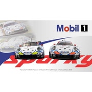 YCOMBO64008 1/64 ポルシェ 911 RSR Porsche GT Team Petit Le Mans 2018 2台セット P. Pilet N.Tandy F.Makowiecki #911& L.Vanthoor M.Jaminet E.Bamber #912 [ダイキャストミニカー]