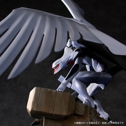 エヴァンゲリオン 量産機 artpla 海洋堂 アートプラ ジャンク品 完成品 ARTPLA SCULPTURE WORKS エヴァンゲリオン量産機“襲撃
