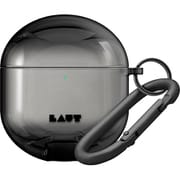 AirPods 4用 ケース LAUT AERO PROTECT BLACK CRYSTAL L_AP5_AP_BK