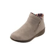 PS1483 pansy パンジーハーツ ショートブーツ 23.5cm グレージュ ps1483