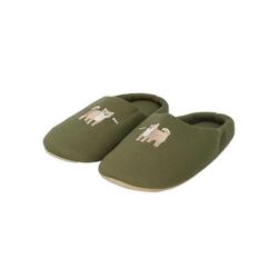 WG234-G 刺繍アニマルスリッパ ルームシューズ 柴犬KH wgslipper