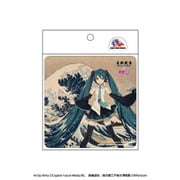 葛飾北斎×初音ミク カーマグネット 冨嶽三十六景 神奈川沖浪裏