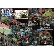 DA35008 1/35 WWII ドイツ ヘッツァー駆逐戦車用 積荷セット [プラモデル用パーツ]