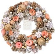 CM1633-A ナチュラルリース L リース ピンクゴールド hwreathl2