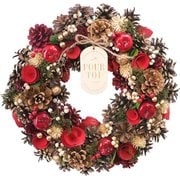 CM1611-A ナチュラルリース L リース レッドナチュラル2024 hwreathl2