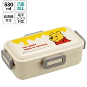 PFLB6AG [抗菌 ふわっと弁当箱 530ml くまのプーさん ファニーフェイス]