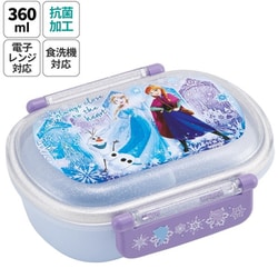 抗菌 食洗機対応 ふわっとタイト弁当箱 360ml アナと雪の女王25 QAF2BAAG