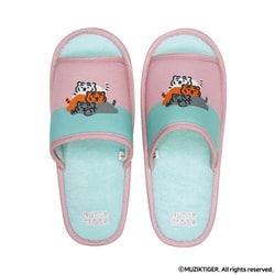 MUZIK TIGER 外縫いスリッパ レディース フリーサイズ PINK SH-42417