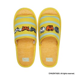 MUZIK TIGER 外縫いスリッパ レディース フリーサイズ YELOW SH-42417