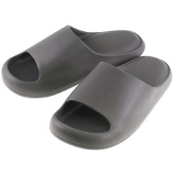 ポコポコクッションホームサンダル レディース L 約24.5cm GRAY SY-12784