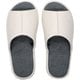 レザー調厚底クッションスリッパ M 23.0～24.5cm WHITE