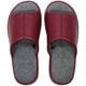 レザー調厚底クッションスリッパ M 23.0～24.5cm WINE