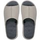 レザー調厚底クッションスリッパ L 25.0～26.5cm GRAY