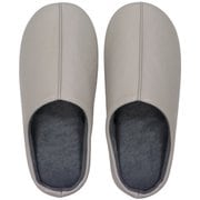 レザー調チャールススリッパ M 23.0~24.5cm GRAY