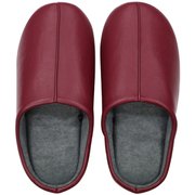 レザー調チャールススリッパ M 23.0~24.5cm WINE