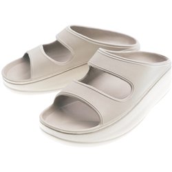 厚底ベルトサンダル レディース LL 約24.5cm BEIGE SY-12786