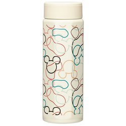 八角ステンレスボトル 500ml ミッキー アイボリー STO5