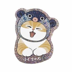 mofusand（モフサンド） スマホに貼れるサイズのホログラムステッカー ふぐちゃん